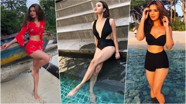 Aashka Goradia Goble Posts a Picture in Black Bikini and It's Just the Beginning of Her Hot Instagram Photo Collection!