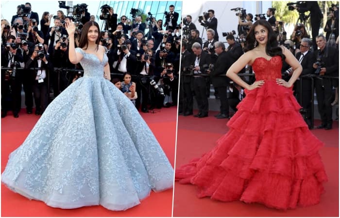 Aishwarya Rai Bachchan Cannes 2017 red carpet