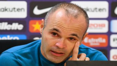 El Clasico: Andres Iniesta Trains for his Last Clasico Ahead of Leaving Barcelona