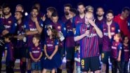 This Day That Year: When Team Barcelona Waved Goodbye to Andres Iniesta, Catalan Giants Share Emotional Video
