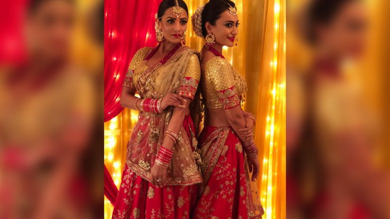 Anita Hassanandani and Surbhi Jyoti Twinning on the Sets of Naagin 3 Is the Most Glamorous Thing You’ll See Today