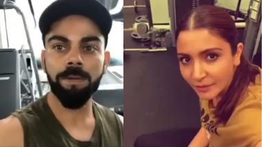 Anushka Sharma Responds to Husband Virat Kohli’s #HumFitTohIndiaFit Challenge on Twitter, Posts a Video Lifting Weights