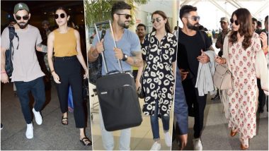 Virat Kohli and Anushka Sharma Airport Diaries: See Best & Stylish Moments of Virushka in Pictures