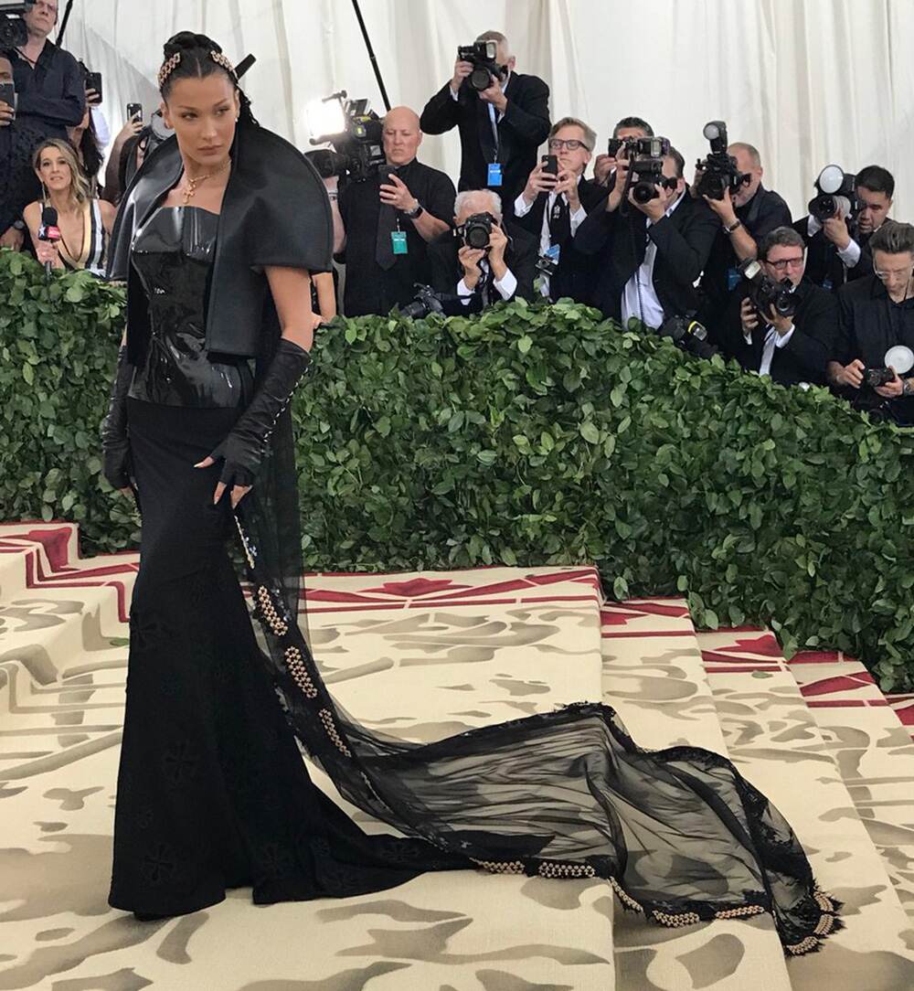 Bella Hadid in Chrome Hearts Official Bella Hadid in Chrome Hearts Official
