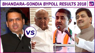 Bhandara-Gondia Lok Sabha Bypoll Results 2018: NCP's Madhukar Kukde Wins the Seat