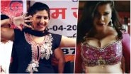 Sapna Choudhary's 'Teri Aakhya Ka Yo Kajal' Copied by Sambhavna Seth's Bhojpuri Song 'Tajmahal Banwada Baliya Me'? Watch Videos and Decide!