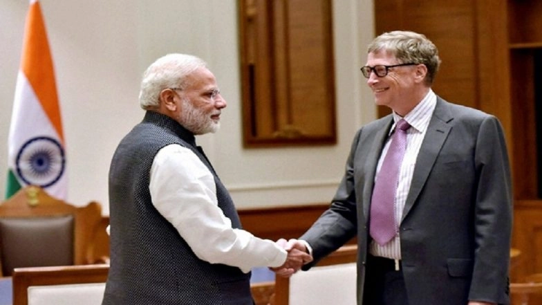 Bill Gates Writes to PM Narendra Modi, Commends His Leadership For 'Flattening COVID-19 Curve' in India