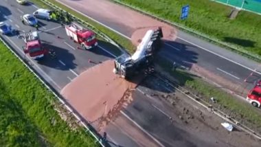 Choc-a-Block Traffic After Tanker Spills 12 Tonnes of Liquid Chocolate in Poland