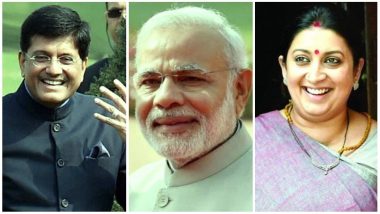 PM Modi Government Cabinet Reshuffle 2018: Piyush Goyal Given Charge of Finance Ministry, Smriti Irani Dropped As I & B Minister Among Other Changes