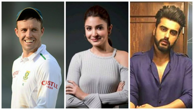781px x 441px - AB de Villiers Bids Goodbye to International Cricket: From Anushka Sharma  to Arjun Kapoor, Bollywood Celebs Wish South African Cricketer on  Retirement! | LatestLY