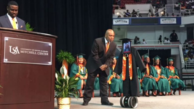 Robot Attends US Student’s Graduation Ceremony As She Was Hospitalised