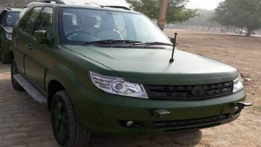 Indian Army to Replace Ageing Maruti Suzuki Gypsy With Tata's Matte Green Safari Storme SUV