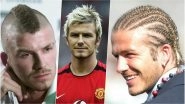 David Beckham Hairstyles in Pictures: A Look at English Footballer's Best Hair Moments Over the Years as He turns 43!
