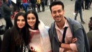 Ananya Panday, Tiger Shroff and Tara Sutaria bond on the sets of Student of the Year 2