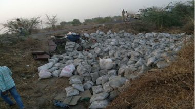 Gujarat: 19 Killed, 7 Injured After Cement Laden Truck Turns Turtle on Bhavnagar-Ahmedabad Highway