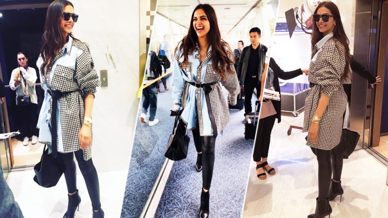 Cannes 2018: Deepika Padukone Wears a Million-Dollar Smile as She Arrives in 71st Cannes Film Festival (See Pictures)