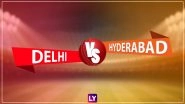 DD vs SRH, IPL 2018 Match Preview: Sunrisers Hyderabad Aim to Extend Winning Run vs Struggling Delhi Daredevils