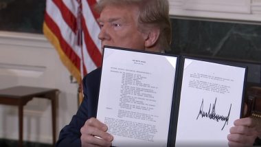 Donald Trump Pulls U.S. Out of Iran P5+1 JCPOA: In The End Tehran Did Not Violate Nuclear Deal, U.S. Did