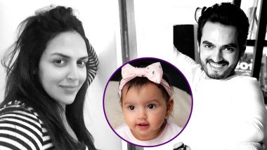 Esha Deol shares the First Pic of her baby girl Radhya Takhtani and she looks Beyond Cute!