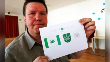 Estonia's Kanepi Town Does Not Allow Cannabis But Has It on Their Municipality Flag, Thanks to The Internet