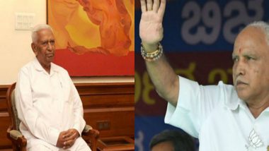 Karnataka Governor Vajubhai Vala Invites BJP's B S Yeddyurappa to Form Government