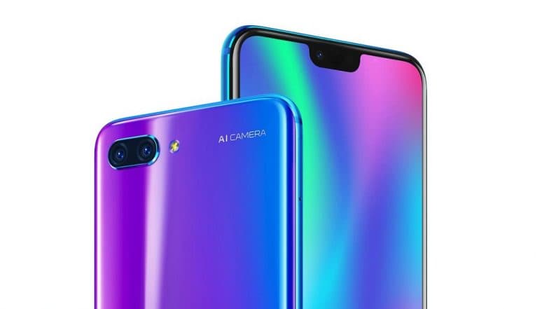 Honor 10 with an ultrasonic fingerprint sensor launching tomorrow
