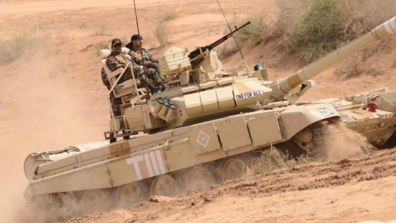 Video of Indian Army Testing 'Air Cavalry' Concept During 'Vijay Prahar' Exercise in Desert Terrain of Rajasthan