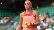 Jelena Ostapenko Crashes Out of French Open 2018 1st Round: Defending Champion Loses to Kateryna Kozlova