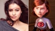 Kajol Excited to Dub for Elasticgirl for Hindi Version of Disney Pixar's Incredibles 2