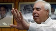 Kapil Sibal Slams Modi Govt for Decline in GDP Growth, Says BJP Can Only Give Speeches and Write Blogs