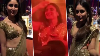 Kareena Kapoor Khan dancing to Tareefan at Sonam Kapoor and Anand Ahuja's Reception will win your Tareefan - Watch Videos