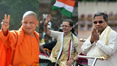 Karnataka Assembly Elections 2018: Sonia Gandhi, Yogi Adityanath, Siddaramaiah to Campaign in the State Today Taking Tipu Sultan as Political Agenda