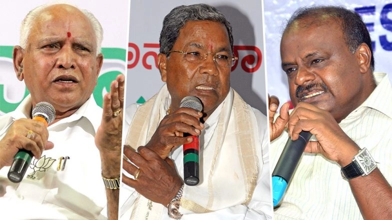 Exit Poll Results by Times Now-VMR of Karnataka Assembly Elections 2018: Fractured Mandate With Congress Winning 97 Seats, BJP 94