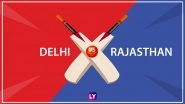 IPL 2018 Live Streaming DD vs RR: Get Live Cricket Score, Watch Free Telecast of Delhi Daredevils vs Rajasthan Royals on TV & Online