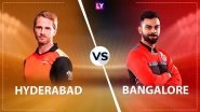 SRH vs RCB Highlights IPL 2018: Sunrisers Hyderabad win by 5 Runs