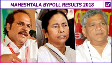 Maheshtala By-Election Results 2018: TMC Wins Maheshtala Assembly Bypoll in West Bengal by More Than 60,000 Votes