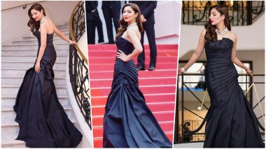 Cannes 2018: Mahira Khan Looks Bewitching in Blue Alberta Ferretti Gown as She Becomes First Pakistani to Make Cannes Red Carpet Debut (See Pics)