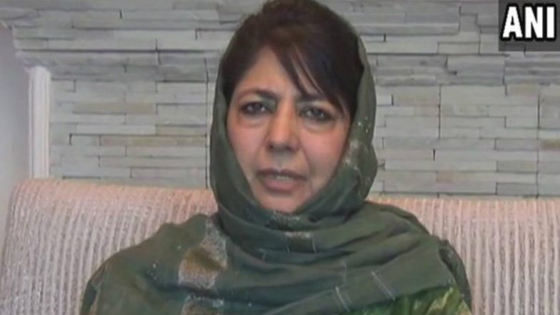 IAF Air Strikes on JeM Terror Camps at Balakot: There Is Conflict in Reports of Attacks Across LoC, Says Mehbooba Mufti