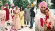 Neha Dhupia Angad Bedi Wedding Album: See Pictures of Celebrity Couple Marry in Traditional Anand Karaj Ceremony