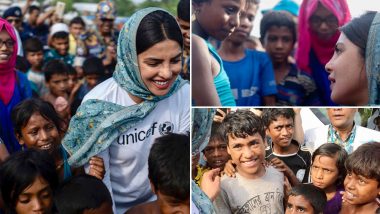 Priyanka Chopra Visits Rohingya Refugee Camps in Bangladesh - See Pics
