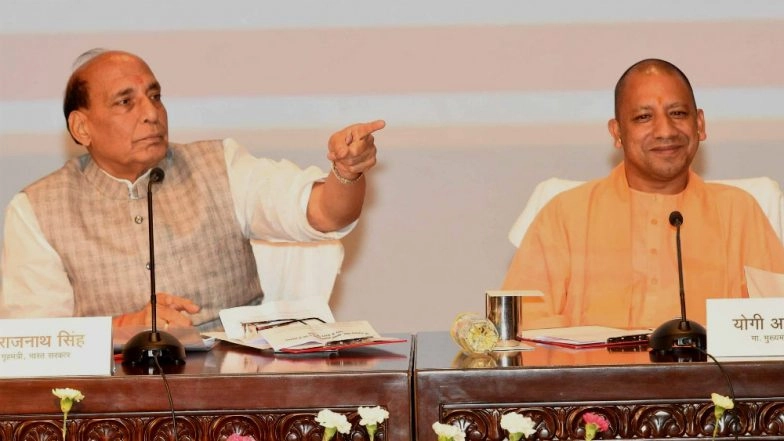 Rajnath Singh Unfazed by BJP's Loss in Bypolls; Says, 'To Take A Giant Leap, One Takes Two Steps Back'