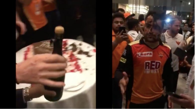 Rashid Khan Refuses to Have Champagne Post SRH’s Win Over KKR in IPL 2018 Qualifier, Watch Video