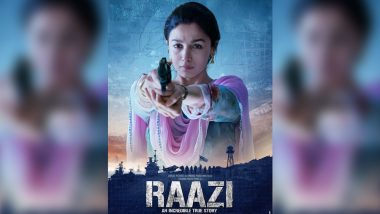 Raazi Box Office Collection Day 5: Alia Bhatt's Spy Film Is Impressive Even in Week-Days; Collects Rs 45.34 Crore