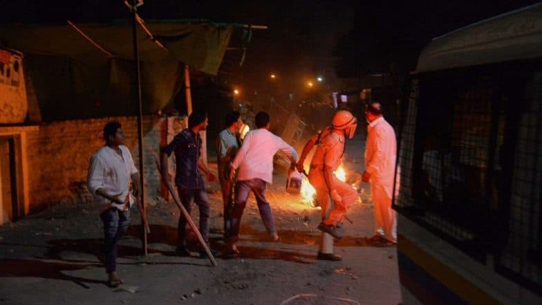 Sena corporator held for setting shops on fire during Aurangabad riots