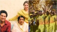 Lata Mangeshkar Invited Sachin Tendulkar and Wife Anjali to Watch IPL 2018 Final, See Picture of Two Bharat Ratnas in One Frame