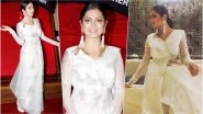 Drashti Dhami Looks Resplendent in This White Saree-Suit at Silsila Badalte Rishton Ka Show Launch (See Pictures)