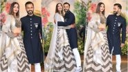 Sonam Kapoor-Anand Ahuja Wedding Reception Outfits Are Chic and Modern: Bride Wears Anamika Khanna as Groom Flaunts Nike Sneakers (See Pics)