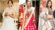 Sonam Kapoor in Anuradha Vakil, Abu Jani Sandeep Khosla or Anamika Khanna; Which Outfit from her Wedding Ceremonies was Most Impressive? See Pictures & Decide