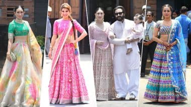 Who Wore What at Sonam Kapoor Anand Ahuja Wedding: Karisma Kapoor to Little Taimur Ali Khan, See Best Dressed Celebs from #SonamKiShaadi!