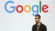 Google CEO Sundar Pichai Grilled by US Lawmakers on Data Breach, China Censorship Demands